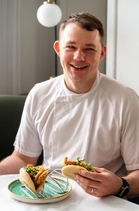 Soft shell crab bao buns recipe