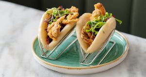 Soft shell crab bao buns recipe